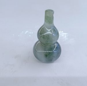 正宗新疆和田玉黄口料仿古玉壶小摆件